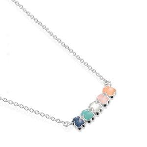 NWOT TOUS Mini Color Necklace